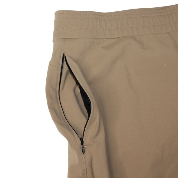 Public Rec Mens Size 38 All Day Every Day Performance Athletic Pants Brown Tied - Picture 9 of 16